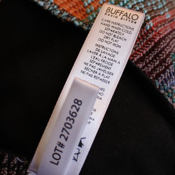 Buffalo David Britton Embroidered Bodycon Boho Mini Dress S - Picture 6 of 14